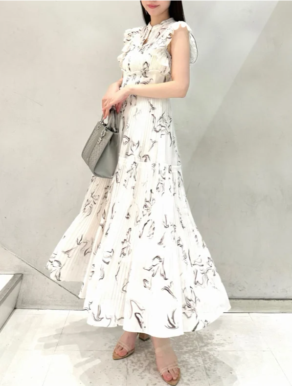 SNIDEL 大人気Sustainableプリントプリーツワンピース入荷💕 | ウサギオンラインストア | 那覇メインプレイス | 株式会社サンエー